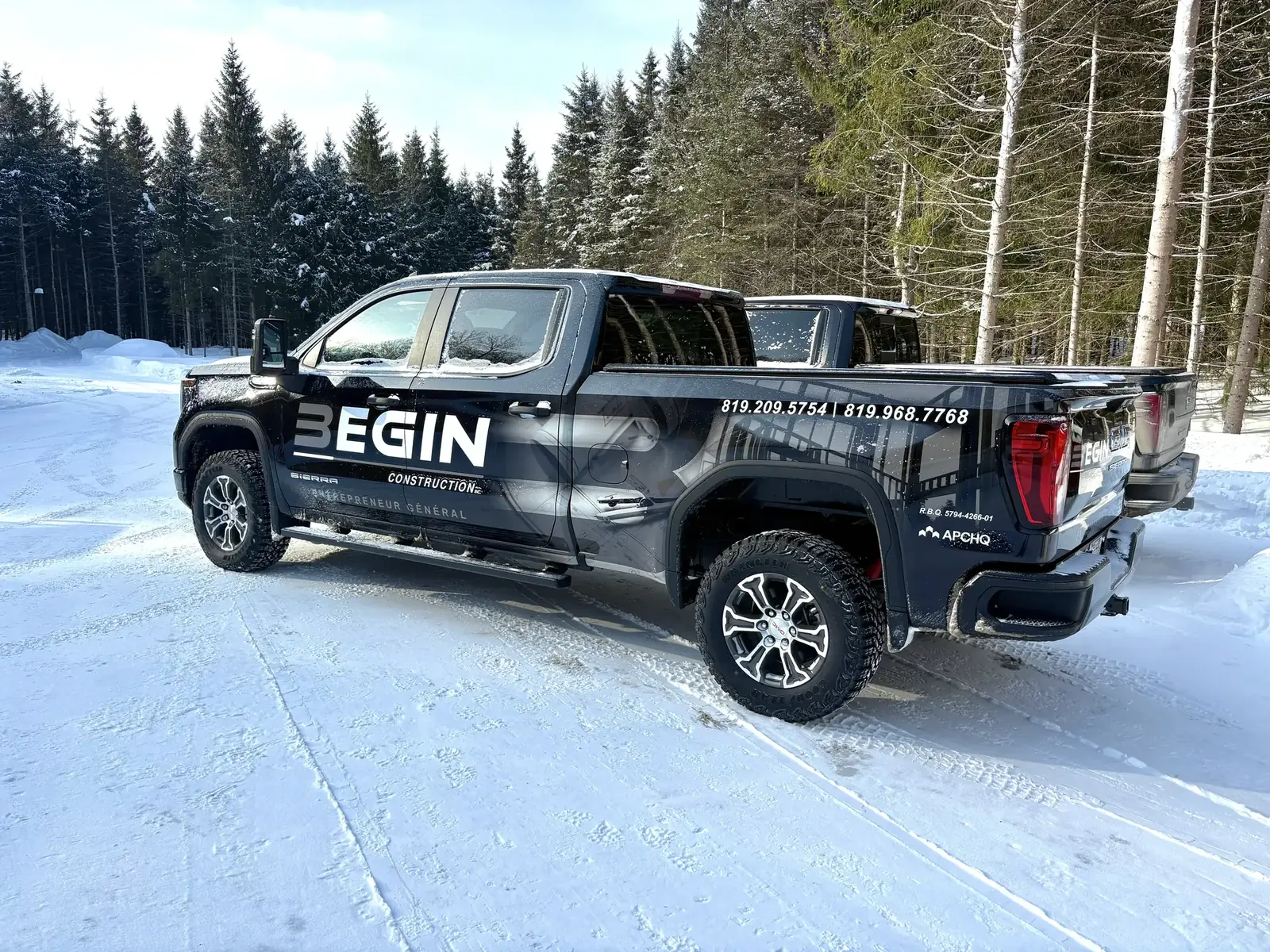 Équipe BEGIN Construction sur un chantier coordonné en Outaouais